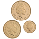 Pre-Owned 2011 UK Sovereign Proof Gold 3-Coin Set