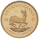 Pre-Owned 2017 South African Krugerrand Anniversary Edition 1/2oz Proof Design Gold Coin