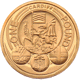 Pre-Owned 2011 UK Capital Cities Cardiff Proof £1 Gold Coin