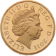 Pre-Owned 2011 UK Capital Cities Cardiff Proof £1 Gold Coin