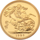Pre-Owned 1995 UK Full Sovereign Proof Gold Coin