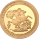 Pre-Owned 2017 UK Quarter Sovereign Proof Gold Coin