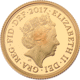 Pre-Owned 2017 UK Quarter Sovereign Proof Gold Coin