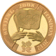 Pre-Owned 2008 UK Olympic Games Handover to Beijing Gold £2 Proof Design Coin