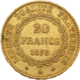 Pre-Owned 1878 French Angel 20 Franc Gold Coin