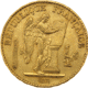 Pre-Owned 1878 French Angel 20 Franc Gold Coin