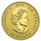 Pre-Owned Canadian Howling Wolf 1/10oz Gold Coin