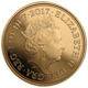 Pre-Owned 2017 UK Full Sovereign Piedfort Proof Gold Coin