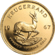 Pre-Owned 1967 South African Krugerrand 1oz Gold Coin