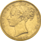 Pre-Owned 1864 London Mint DN.33 Victorian 'Shield' Full Sovereign Gold Coin