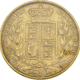 Pre-Owned 1864 London Mint DN.33 Victorian 'Shield' Full Sovereign Gold Coin