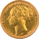 Pre-Owned 1876 Melbourne Victoria Young Head Full Sovereign with Box and Certificate