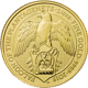 Pre-Owned 2019 UK Queen’s Beasts Falcon of the Plantagenets 1/4oz Gold Coin