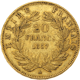 Pre-Owned 1857 French Napoleon Wreath 20 Franc Gold Coin
