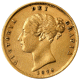 Pre-Owned 1879 Sydney Mint Victorian 'Shield' Half Sovereign Gold Coin