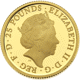 Pre-Owned 2018 UK Queen’s Beasts The Dragon 1/4oz Proof Gold Coin