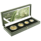 Pre-Owned 2003 UK Sovereign Proof Gold 4-Coin Collection