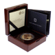 Pre-Owned 2017 UK Sapphire Jubilee of Queen Elizabeth II £5 Proof Gold Coin