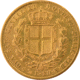 Pre-Owned 1841 Kingdom of Sardinia 20 Lira Gold Coin