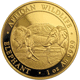 Pre-Owned Somalian Elephant 1oz Gold Coin - Mixed Dates