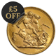 Pre-Owned Full Sovereign Gold Coin - Mixed Dates