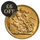Pre-Owned Full Sovereign Gold Coin - Mixed Dates