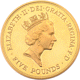 Pre-Owned 1990 UK Queen Mother 90th Birthday Gold Proof Design Crown Coin