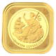Pre-Owned 2019 Tristan da Cunha Britannia Four-Sided Quarter Sovereign Gold Coin