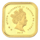 Pre-Owned 2019 Tristan da Cunha Britannia Four-Sided Quarter Sovereign Gold Coin