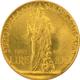 Pre-Owned 1934 Italian Vatican Pope Pius XI 100 Lire Gold Coin
