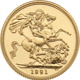 Pre-Owned 1991 UK Full Sovereign Proof Gold Coin