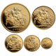 Pre-Owned 2011 UK Proof Sovereign Gold 5-Coin Collection
