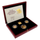 Pre-Owned 1993 UK Proof Sovereign Gold 3 Coin Collection