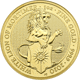 Pre-Owned 2020 UK Queen’s Beasts The White Lion of Mortimer 1oz Gold Coin