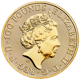 Pre-Owned 2020 UK Queen’s Beasts The White Lion of Mortimer 1oz Gold Coin