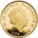 Pre-Owned 2020 UK Lunar Rat 1/4oz Gold Proof Coin