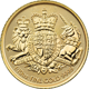 Pre-Owned UK Royal Arms 1/10oz Gold Coin - Mixed Dates