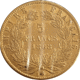 Pre-Owned 1868 French 5 Francs Napoleon III Gold Coin