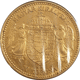 Pre-Owned 1908 Hungarian 10 Korona Franz Joseph I Gold Coin