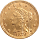 Pre-Owned 1878 USA $2 1/2 Dollar Liberty Head Gold Coin