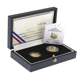 Pre-Owned 1997 Ladies of Freedom UK Britannia & USA Eagle 1/10oz Gold Coin Set