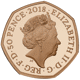 Pre-Owned 2018 UK Peter Rabbit 50p Proof Gold Coin and Book Gift Box