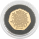 Pre-Owned 1998 UK 25th Anniversary of the EEC 50p Gold Proof Coin