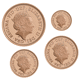 Pre-Owned 2018 UK Sovereign Gold 4-Coin Collection