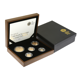 Pre-Owned UK 2009 Sovereign Proof Gold 5-Coin Set