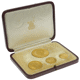 Pre-Owned UK 1937 George VI Sovereign Specimen Proof Gold 4-Coin Set