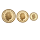 Pre-Owned 2017 UK Full, Half, and Quarter Sovereign Proof Gold 3-Coin Set