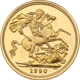 Pre-Owned 1990 UK Full Sovereign Proof Gold Coin