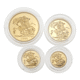 Pre-Owned 1992 UK Sovereign Proof Gold 4-Coin Collection