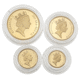 Pre-Owned 1992 UK Sovereign Proof Gold 4-Coin Collection